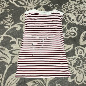 Tommy hilfiger knit dress like new. Size large. Nautical. Red white blue